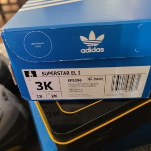 Adidas Superstar Kids size 3